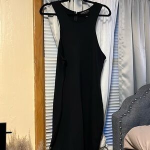 Bodycon halter racer back Dress